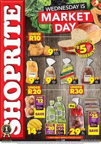 Shoprite Northern Cape & Free State : Wednesday Is Market Day (11 May 2022 Only)