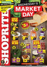 Shoprite Northern Cape & Free State : Wednesday Is Market Day (11 October 2023 Only)