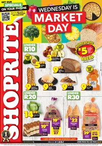 Shoprite Northern Cape & Free State : Wednesday Is Market Day (16 July 2025 Only)