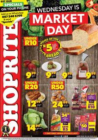 Shoprite Northern Cape & Free State : Wednesday Is Market Day (17 January 2024 Only)