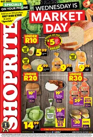 Shoprite Northern Cape & Free State : Wednesday Is Market Day (19 June 2024 Only)
