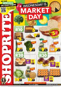 Shoprite Northern Cape & Free State : Wednesday Is Market Day (28 January 2026 Only)