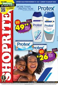 Shoprite Northern Cape & Free State : Protex (21 July - 10 August 2025)