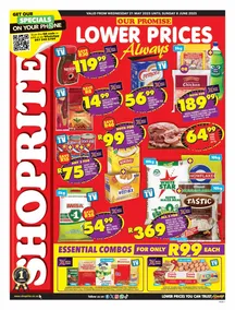 Shoprite Northern Cape & Free State : Lower Prices Always (21 May - 08 June 2025)