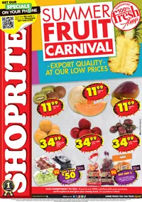 Shoprite Northern Cape & Free State : Summer Fruit Carnival (26 January - 08 February 2026)