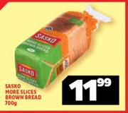 Sasko More Slices Brown Bread-700g