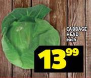 Cabbage Head-Each