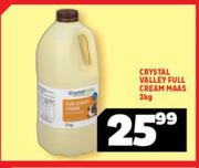 Crystal Valley Full Cream Maas-2Kg