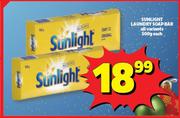 Sunlight Laundry Soap Bar All Variants-500g Each