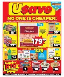 Usave Northern Cape & Free State : No One Is Cheaper (10 February - 23 February 2025)