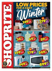 Shoprite Northern Cape & Free State : Low Prices For A Cosy Winter (25 April - 8 May 2022)