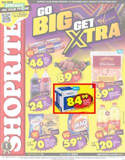 Shoprite Northern Cape & Free State : Go Big Get Better (14 October - 20 October 2024), page 1