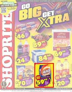 Shoprite Northern Cape & Free State : Go Big Get Better (14 October - 20 October 2024), page 1