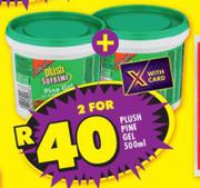 Plush Pine Gel-For 2 x 500ml