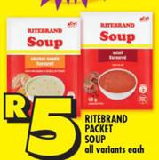 Ritebrand Packet Soup-Each