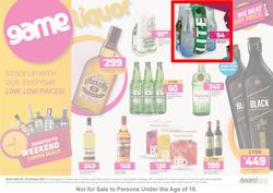Game Liquor : Stock Up With Our Everyday Low Prices (20 October - 24 October 2021), page 1