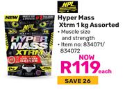 NPL Hyper Mass Xtrm Assorted 834071/834072-1Kg