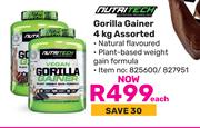 Nutritech Gorilla Gainer Assorted 825600/827951-4Kg