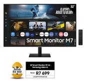 Samsung 32" Smart M7 4K Vision AI Monitor LS32FM700UAXXA