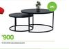 Romano Black Coffee Table 11-379
