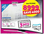 Samsung 55" UHD Curved TV 55NU7300