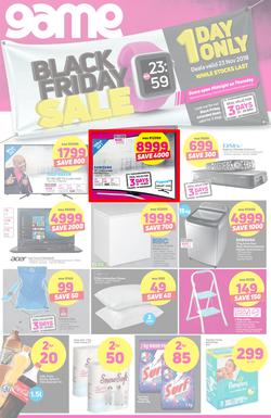 Game : Black Friday Sale (23 Nov 2018), page 1