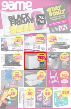 Game : Black Friday Sale (23 Nov 2018), page 1