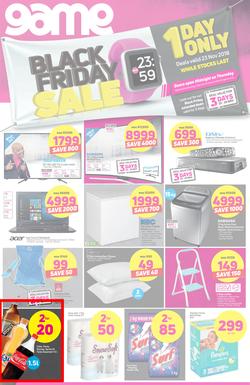 Game : Black Friday Sale (23 Nov 2018), page 1