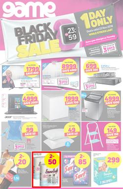 Game : Black Friday Sale (23 Nov 2018), page 1