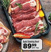 Bulk Stewing Beef-Per kg