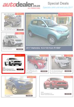 Auto Dealer : Special Deals (18 July - 31 July 2017), page 1