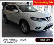 2017 Nissan X-Trail 2.5 SE 4WD CVT