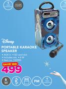 Disney Portable Karaoke Speaker