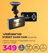 Volkano Street Dash Cam VS-000-BK