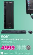Acer Intel Celeron Desktop AXC-704