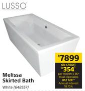 Lusso Melissa Skirted Bath