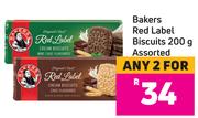 Bakers Red Label Biscuits Assorted-For Any 2 x 200g  