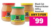 Black Cat Peanut Butter Assorted-For Any 3 x 400g