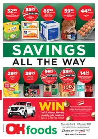 OK Foods Gauteng, Mpumalanga, Limpopo : Savings All The Way (12 November - 23 November 2025)