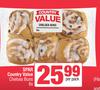 Spar Country Value Chelsea Buns-6s Per Pack