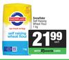 Snowflake Self Raising Wheat Flour-1Kg Each