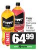 Cappy 100% Fruit Juice Blend Assorted-For 2 x 1.5L
