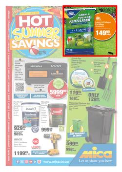 Mica National : Hot Summer Savings (24 October - 05 November 2023), page 1