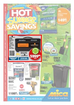 Mica National : Hot Summer Savings (24 October - 05 November 2023), page 1