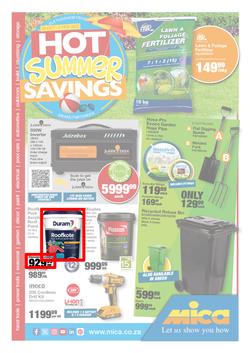 Mica National : Hot Summer Savings (24 October - 05 November 2023), page 1