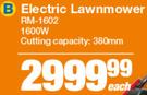Ryobi Electric Lawnmower RM-1602
