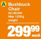Afri Trail Bushbuck Chair AC-BUSH