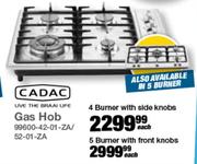 Cadac Gas Hob 4 Burner With Side Knobs
