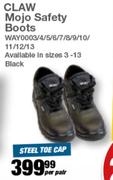 Claw Mojo Safety Boots WAY0003/4/5/6/7/8/9/10/11/12/13-Per Pair