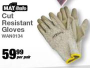 Mat Safe Cut Resistant Gloves WAN0134-Per Pair